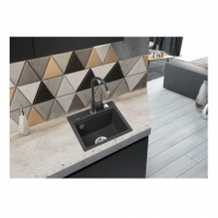 Baterie bucatarie Kring Sevilla, monocomanda, cartus ceramic, grafit, BEW_262E